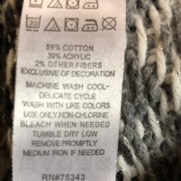 Max Studio Jeweled Sweater Dress Size 5/6 - Picture 8 of 8